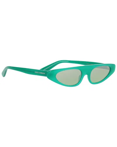Dolce & Gabbana Women's Dg4442 52mm Sunglasses In Green