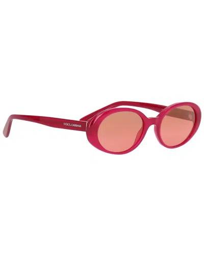 Dolce & Gabbana Unisex 0dg4443 Sunglasses In Pink