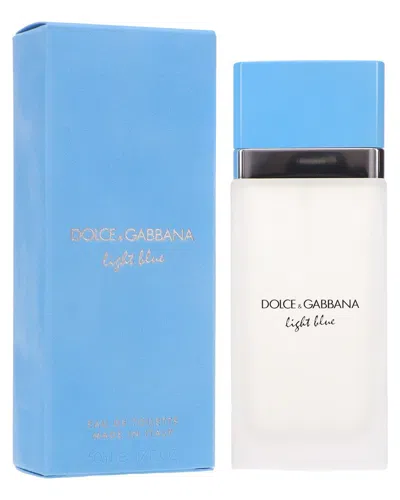 Dolce & Gabbana Unisex 1.7oz Light Blue Edt In Transparent