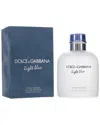 Dolce & Gabbana Unisex 4.2oz Light Blue Edt In Transparent