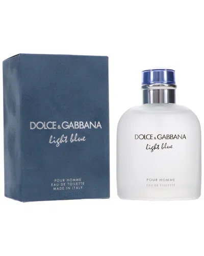 Dolce & Gabbana Unisex 4.2oz Light Blue Edt In Transparent