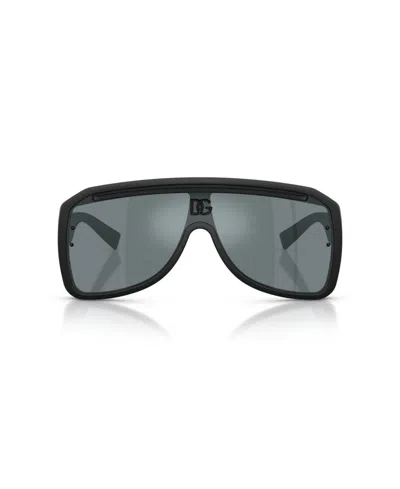Dolce & Gabbana Unisex Pilot Sunglasses, Dg6205 In Black