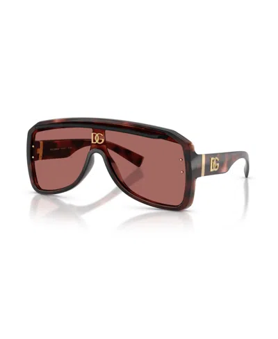 Dolce & Gabbana Unisex Pilot Sunglasses, Dg6205 In Brown
