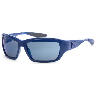 Dolce & Gabbana Unisex Sunglasses In Blue