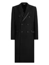 Dolce & Gabbana Unlined Double-breasted Coat In Multi