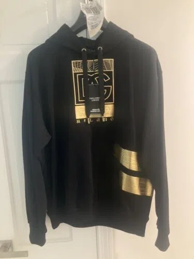 Pre-owned Dolce & Gabbana Unxd Hoodie Size 50 Large 100% Authentic Limited Edition In Black