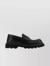 Dolce & Gabbana Classic Italian Leather Mocassins With Penny Slot Detail | Fw23 In Black