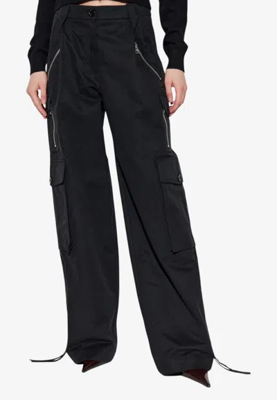 Dolce & Gabbana Utility Cargo Pants In Black