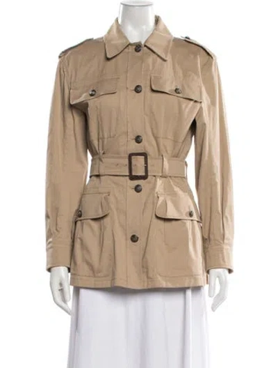 Pre-owned Dolce & Gabbana Utility Jacket In Brown