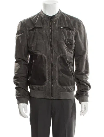 Pre-owned Dolce & Gabbana Utility Jacket In Gray