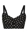 Dolce & Gabbana Crop Top In Black