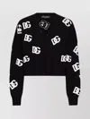 Dolce & Gabbana Logo Embroidered Cardigan In Multi