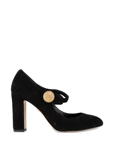Pre-owned Dolce & Gabbana Vally Pumps In Black