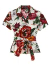 Dolce & Gabbana Vanity Shirt And Blouse Multicolor In White