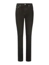 Dolce & Gabbana Vaqueros Rectos - Negro In Black