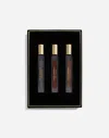 Dolce & Gabbana Velvet Collection Opulent Travel Set In Multi