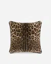 Dolce & Gabbana Velvet Cushion Medium Multicolor Unisex Onesize In Multicolor