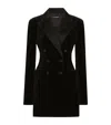 Dolce & Gabbana Double-breasted Velvet Turlington Jacket
