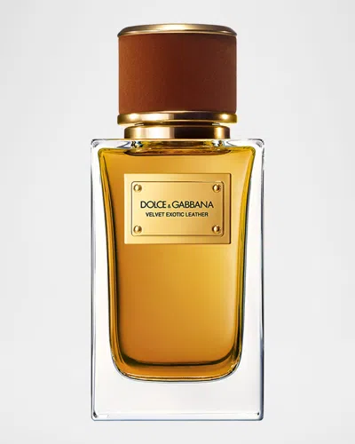 DOLCE & GABBANA VELVET EXOTIC LEATHER EAU DE PARFUM, 3.3 OZ.