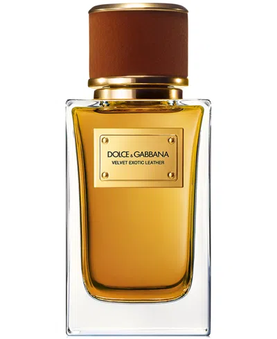 DOLCE & GABBANA VELVET EXOTIC LEATHER EAU DE PARFUM, 3.3 OZ.