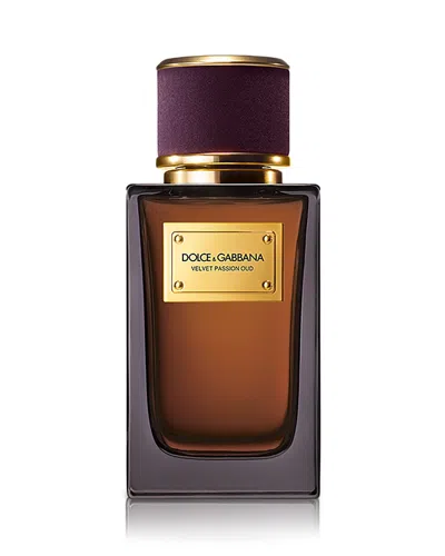 Dolce & Gabbana Velvet Passion Oud Eau De Parfum 3.3 Oz. In Brown
