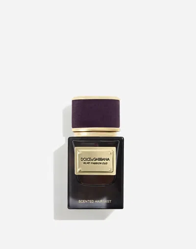Dolce & Gabbana Velvet Passion Oud Hairmist 30ml In Black
