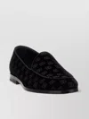 Dolce & Gabbana Velvet Round Toe Loafers