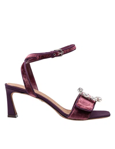 DOLCE & GABBANA DOLCE & GABBANA VELVET SANDAL