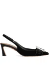Dolce & Gabbana Velvet High-heeled Shoes In Black