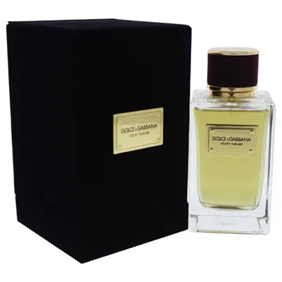 Dolce & Gabbana Velvet Sublime By Dolce And Gabbana For Women - 5 oz Edp Spray In Lime / Orange