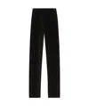 Dolce & Gabbana Velvet Trousers In Black