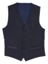 Dolce & Gabbana V-neck Vest In Multicolour