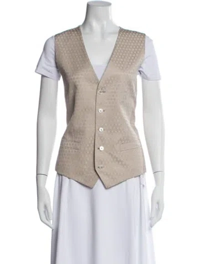 Pre-owned Dolce & Gabbana Vest In Neutral