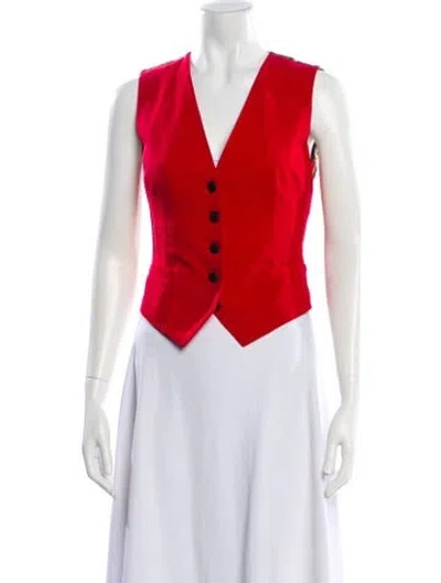 Pre-owned Dolce & Gabbana Vest In Red