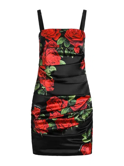 Dolce & Gabbana Vestido Corto - Beis In Red
