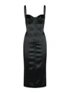 Dolce & Gabbana Dress In Black Acetate Blend In Black