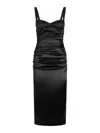 Dolce & Gabbana Vestido Midi - Negro In Black