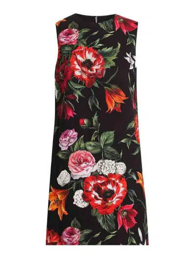 DOLCE & GABBANA ANEMONE PRINT DRESS