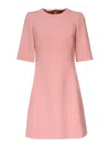 Dolce & Gabbana Hourglass Midi Dress In Nude & Neutrals