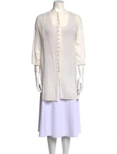 Pre-owned Dolce & Gabbana Vintage 1989 Tunic In Neutral
