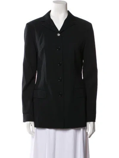 Pre-owned Dolce & Gabbana Vintage 1990's Blazer In Black
