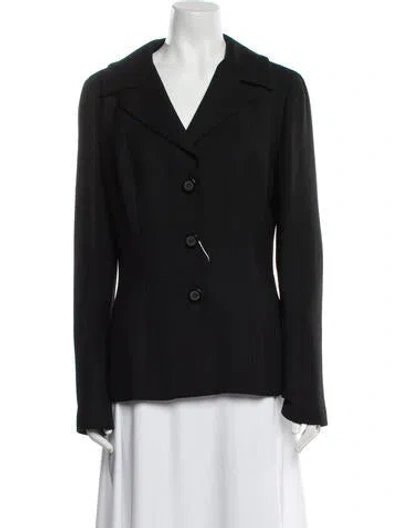 Pre-owned Dolce & Gabbana Vintage 1990's Blazer In Black