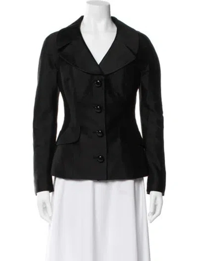 Pre-owned Dolce & Gabbana Vintage 1990's Blazer In Black