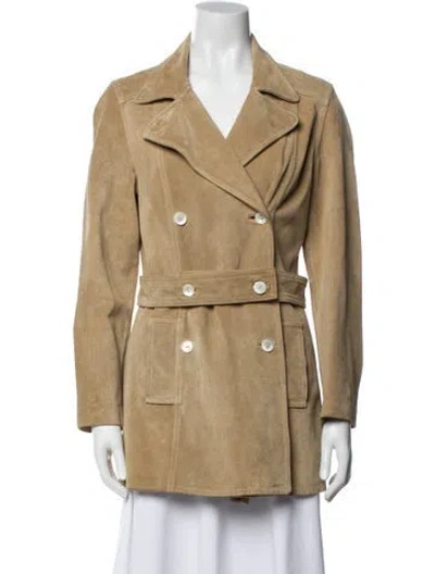 Pre-owned Dolce & Gabbana Vintage 1990's Blazer In Neutral