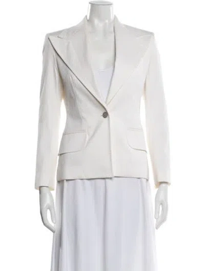 Pre-owned Dolce & Gabbana Vintage 1990's Blazer In Neutrals