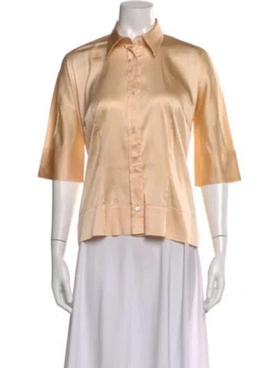 Pre-owned Dolce & Gabbana Vintage 1990's Blouse In Neutral
