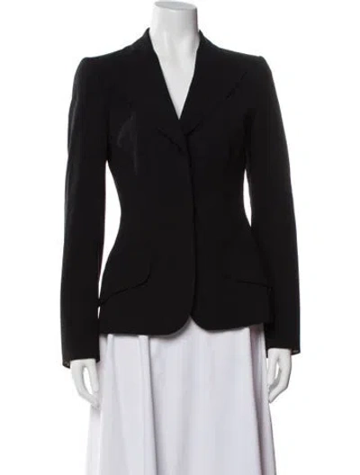 Pre-owned Dolce & Gabbana Vintage 1990's Coat In Black