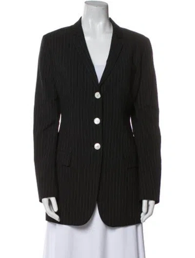 Pre-owned Dolce & Gabbana Vintage 1990's Coat In Gray