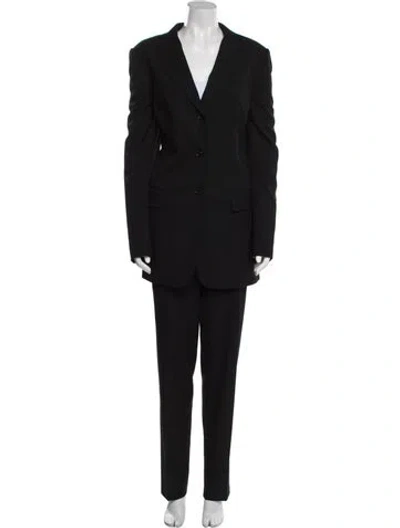 Pre-owned Dolce & Gabbana Vintage 1990's Pantsuit In Black