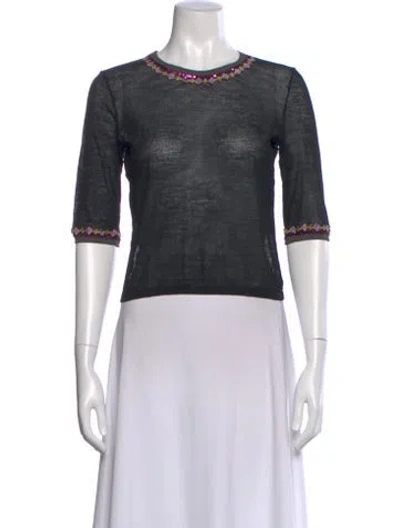 Pre-owned Dolce & Gabbana Vintage 1990's Sweater In Black